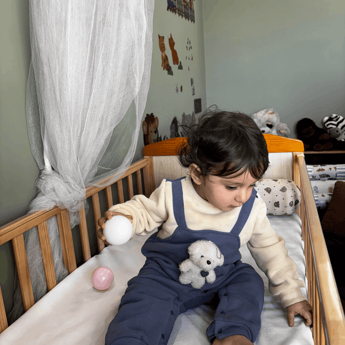 White Waterproof  Crib Mattress Protector Sheet